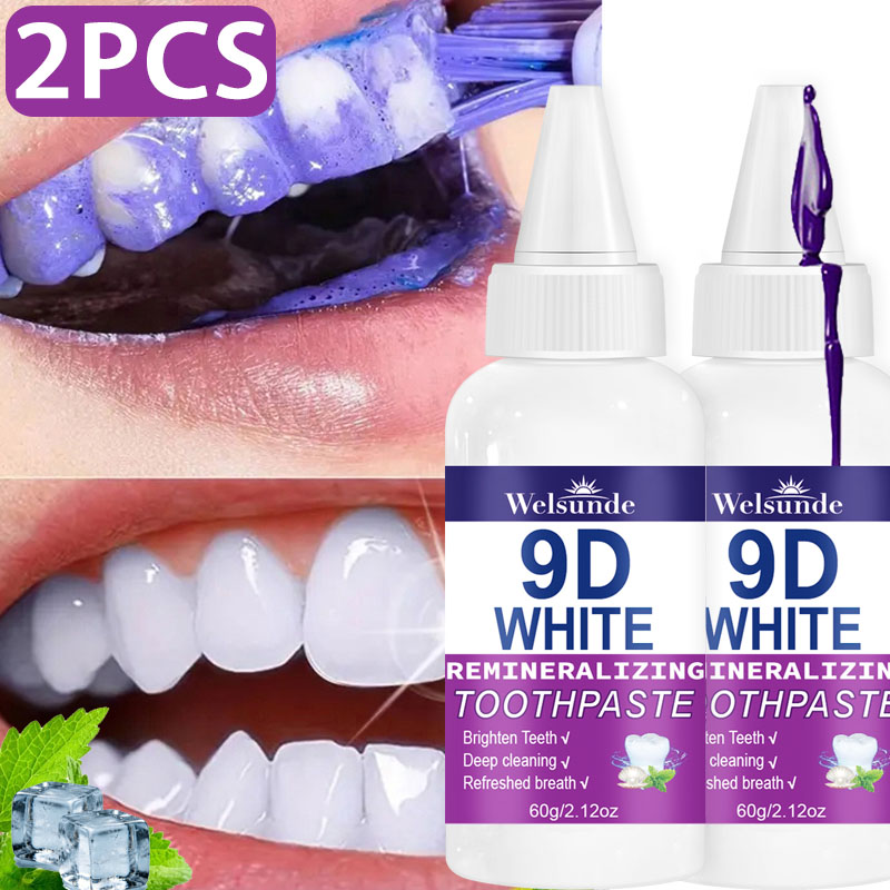 Remineralizing Toothpaste - 2 tubes de dentifrice blanchissant pour