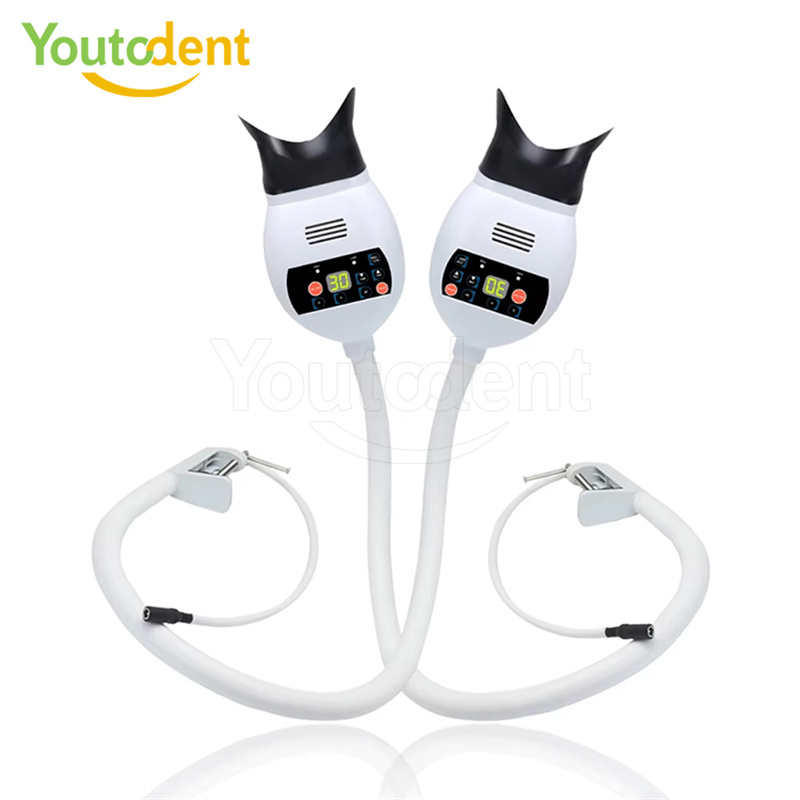 Teeth Whitening (Bleaching) - Lampe dentaire professionnelle à 3 couleurs,