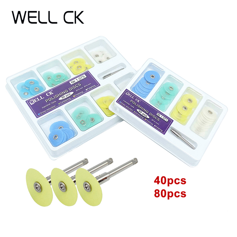 Teeth Whitening Express - WELL CK 40/80 pièces disques de
