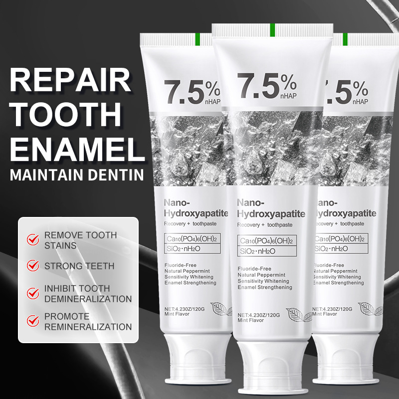 Remineralizing Toothpaste - Dentifrice à l'hydroxyapatite, menthe douce, dentifrice