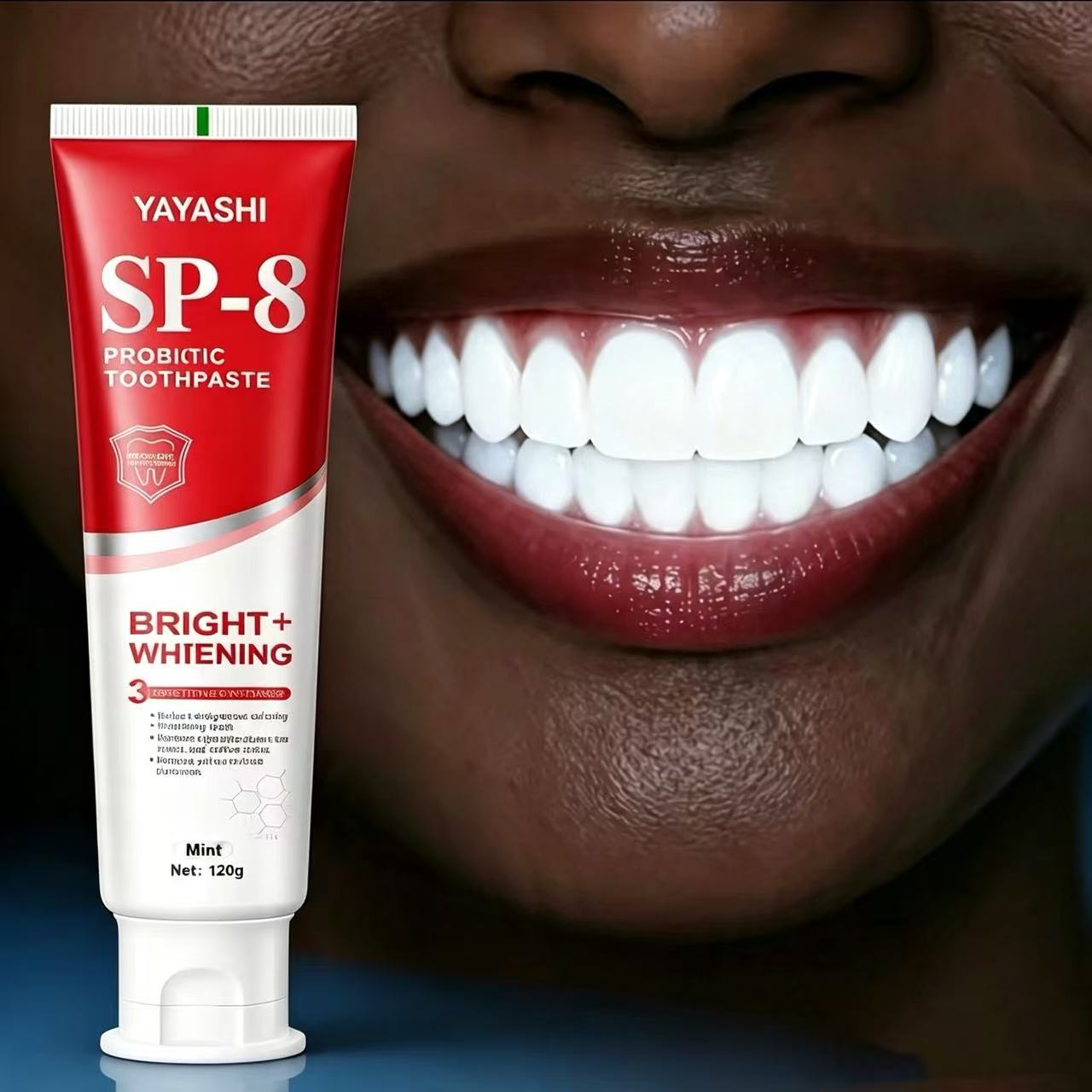 Teeth Whitening Cream - YAYASHI SP-8 Probiotique pour blanchir et