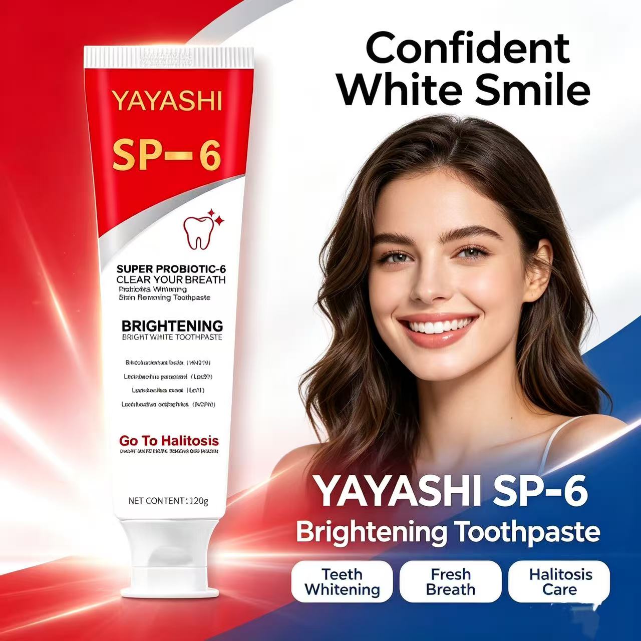 Dentifrice Probiotique Sp-6 Me - Teeth Whitening Cream avis et prix