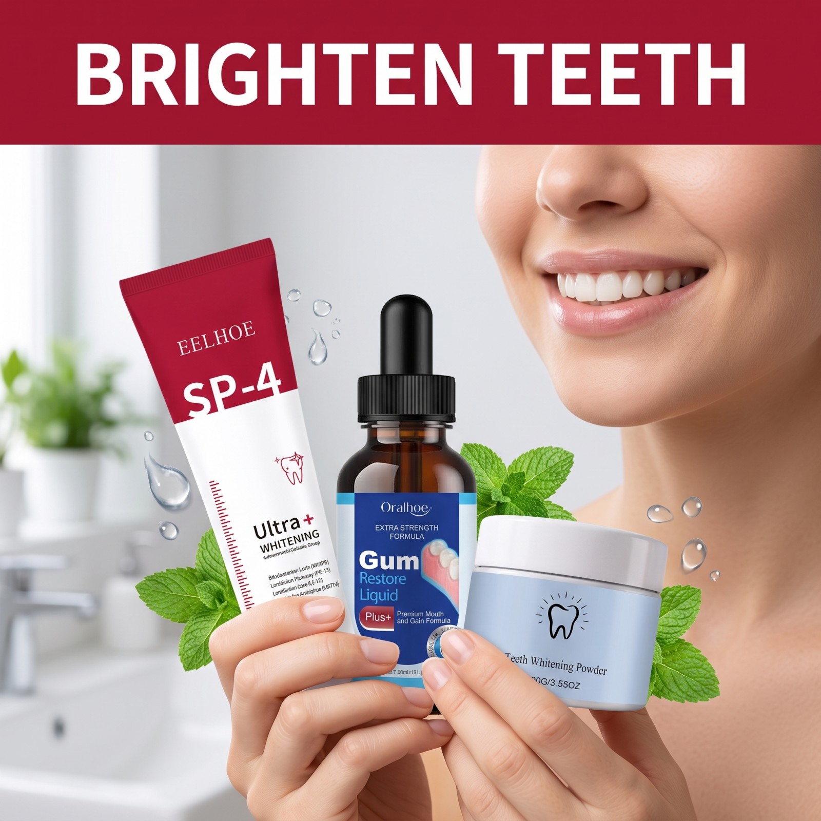 Kit de Soins Bucco-Dentaires C - Teeth Whitening Gel avis et prix
