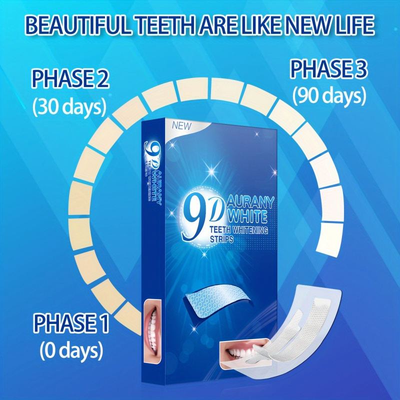 21 paires de bandes de blanchi - Teeth Whitening Gel avis et prix