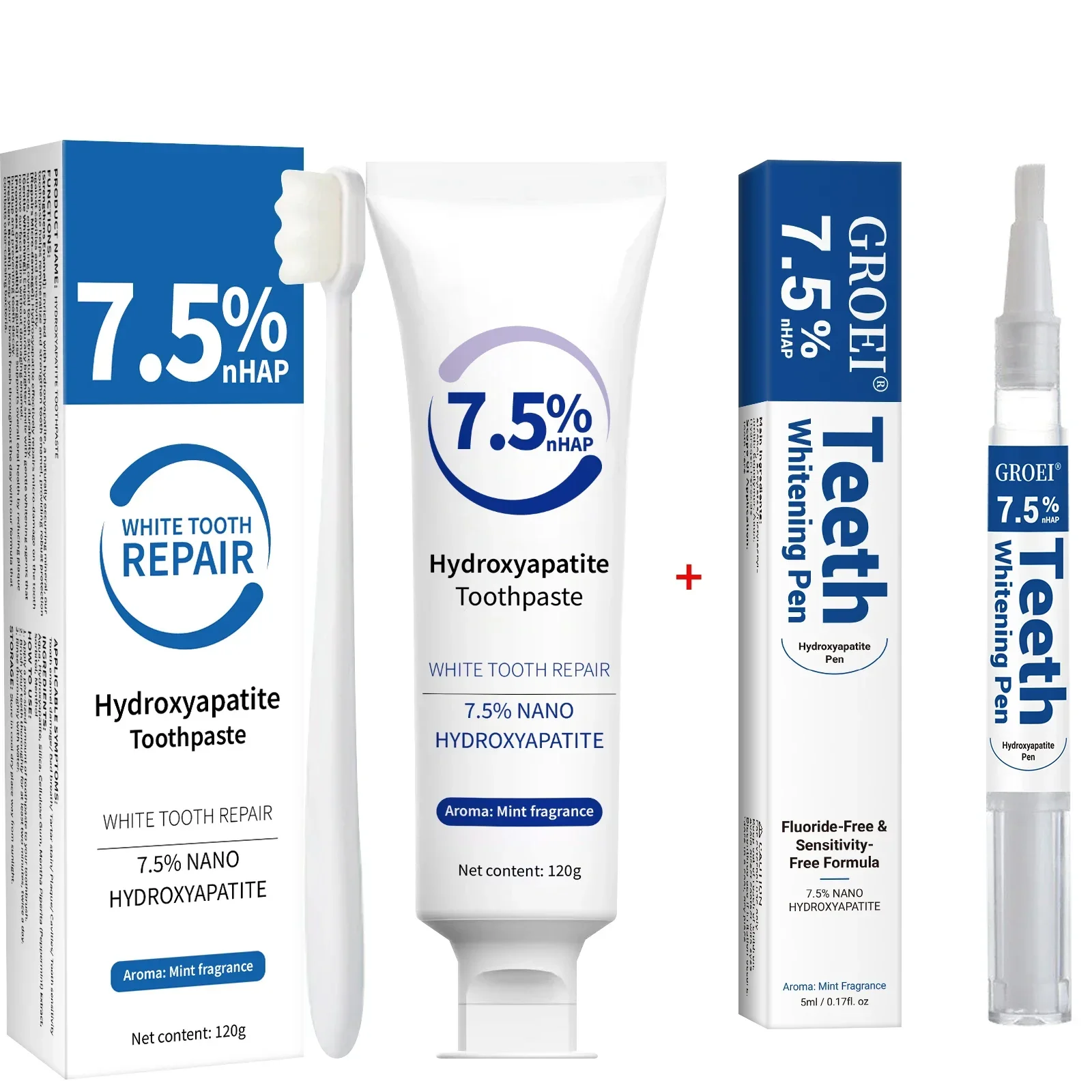 Kit de dentifrice et stylo bla - Remineralizing Toothpaste avis et prix