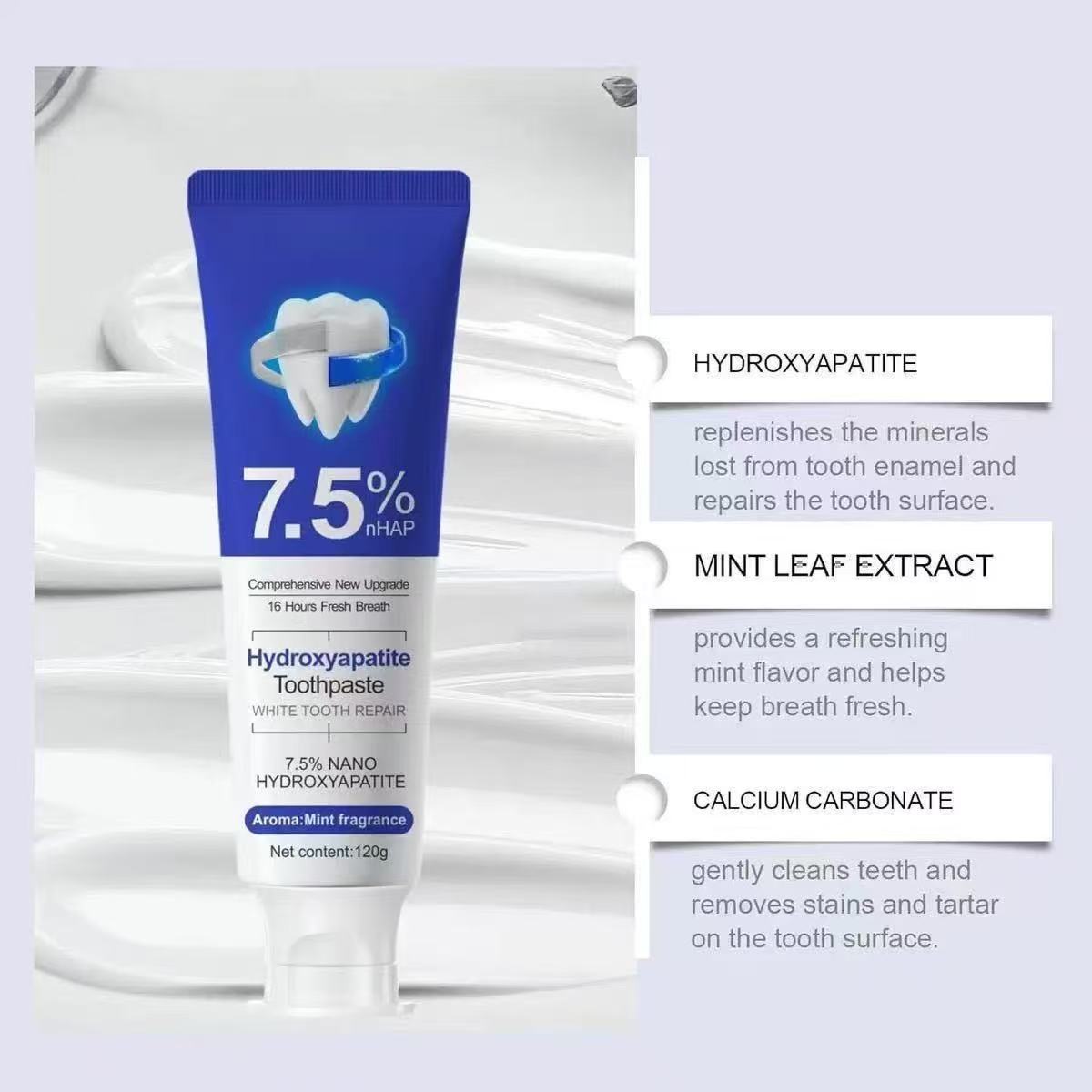 Dentifrice au Nano Hydroxyapat - Teeth Whitening Cream avis et prix