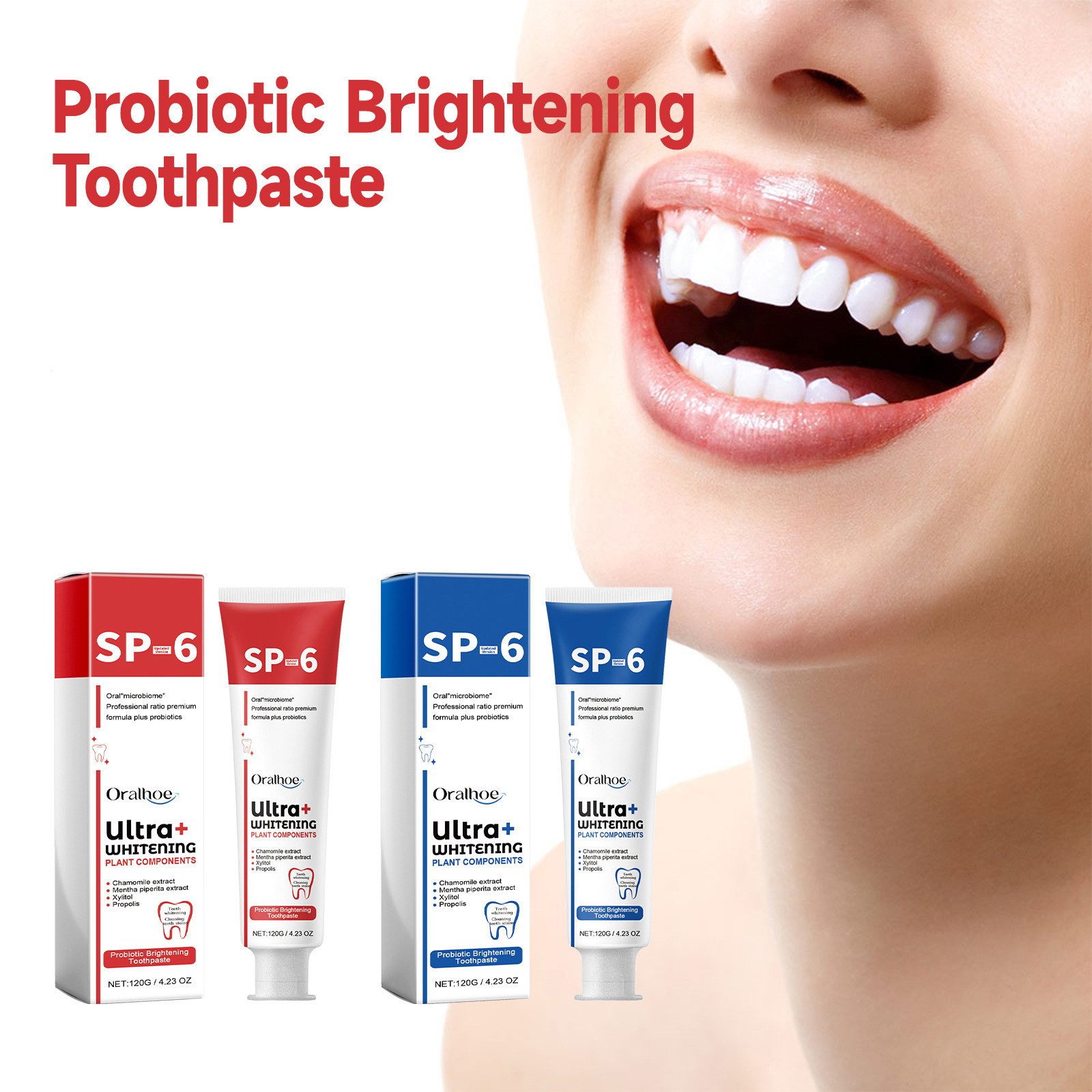 Dentifrice blanchissant probio - Teeth Whitening Enzymes avis et prix