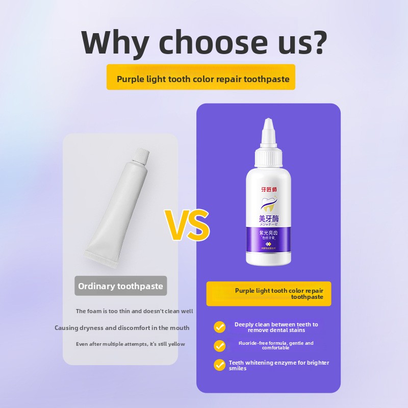Dentifrice éclaircissant à la  - Teeth Whitening Enzymes avis et prix