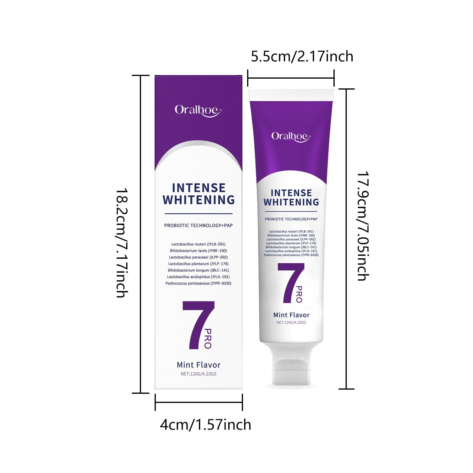 Dentifrice blanchissant Oralho - Teeth Whitening Cream avis et prix