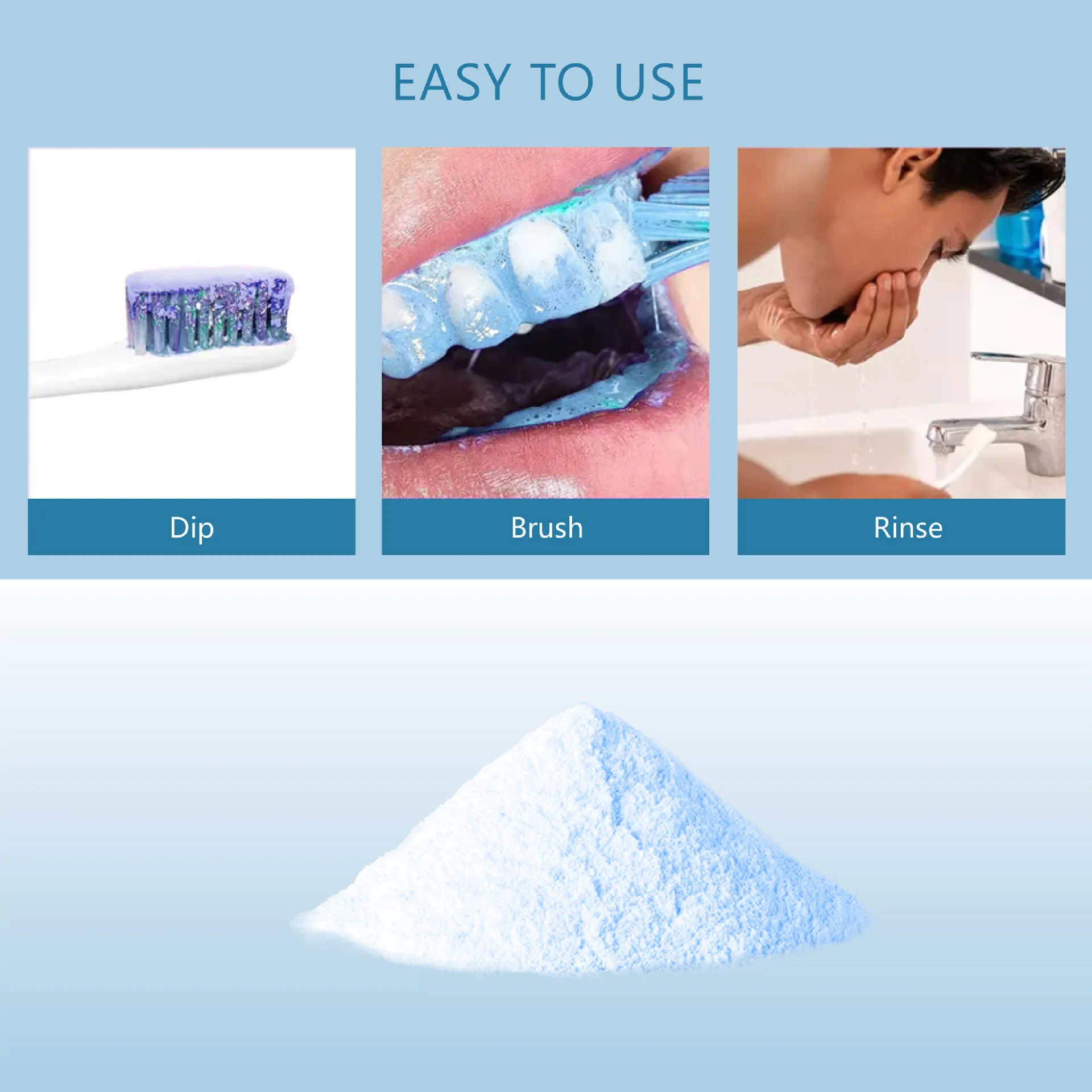 Poudre blanchissante pour les  - Teeth Whitening Enzymes avis et prix