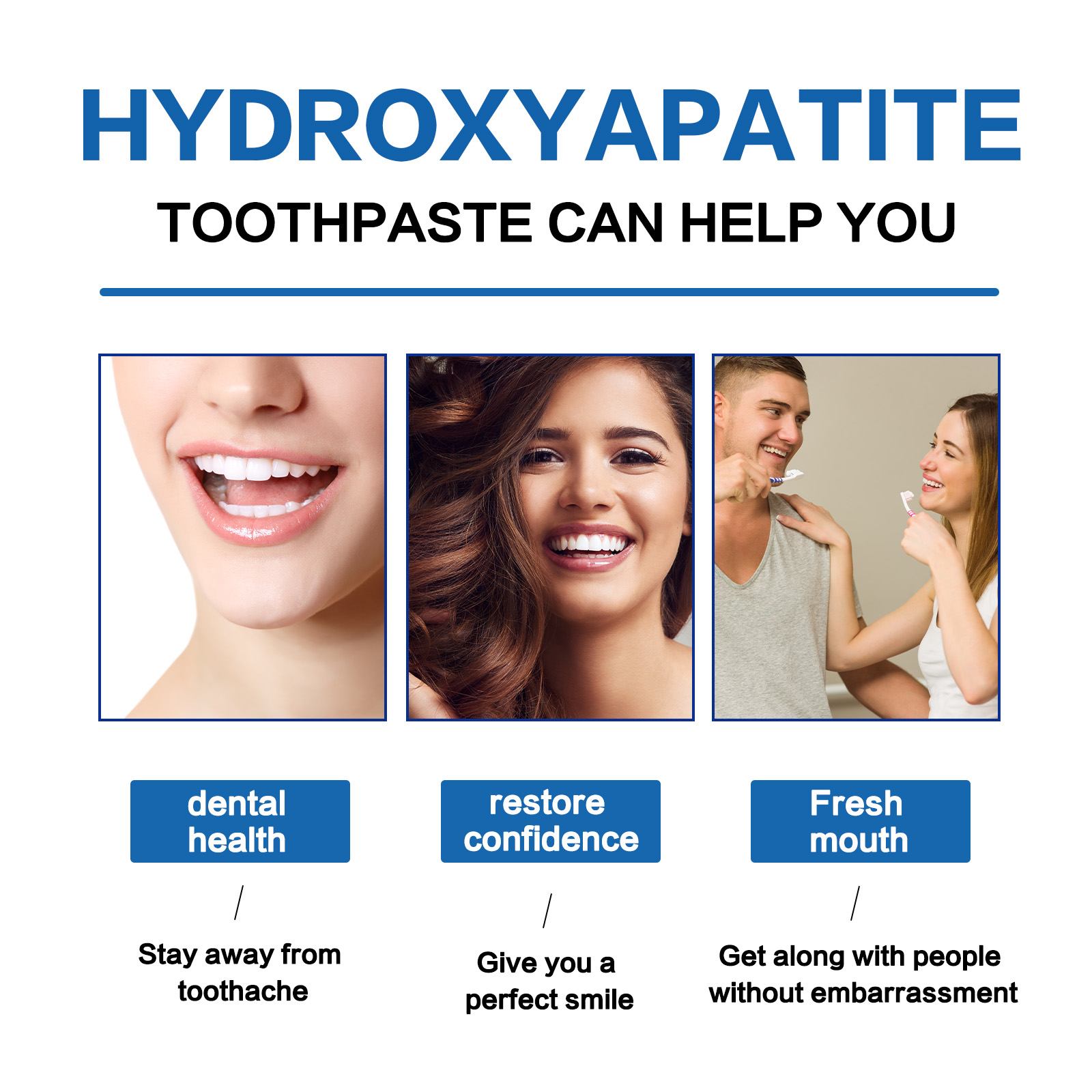 Dentifrice hydroxyapatite et s - Remineralizing Toothpaste avis et prix
