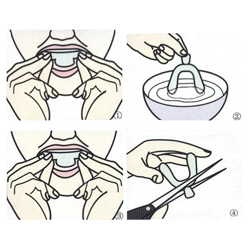 Protège-dents EVA, 1/8 pièces, - Teeth Whitening Gel avis et prix