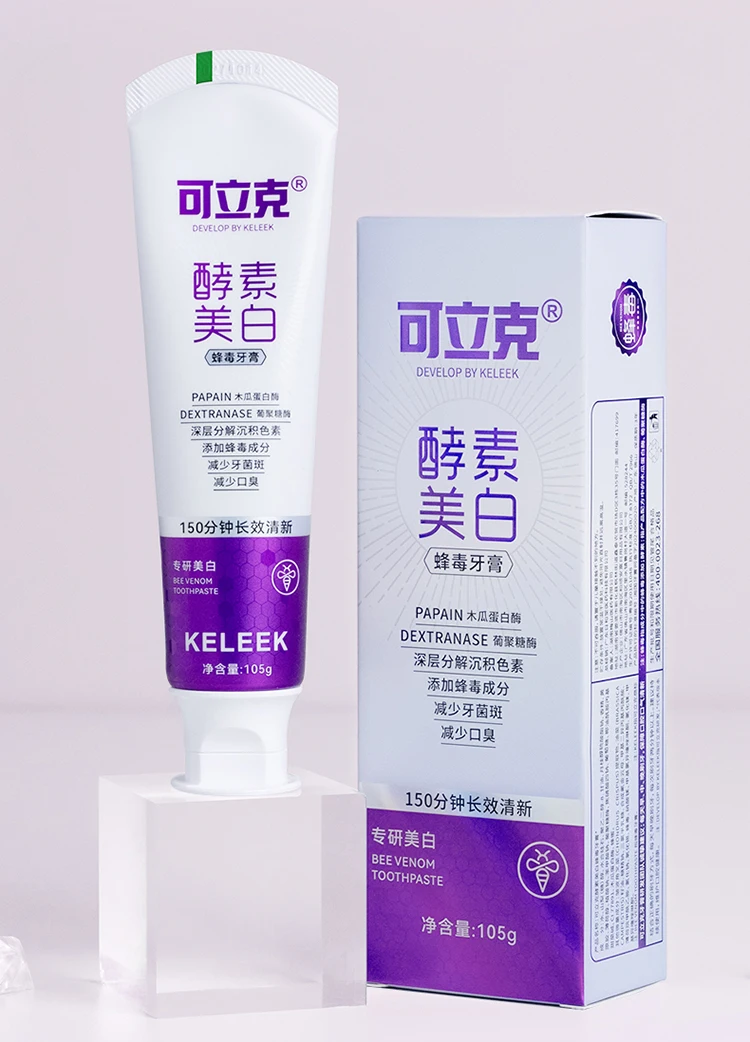 KELEEK – dentifrice blanchissa - Teeth Whitening Enzymes avis et prix