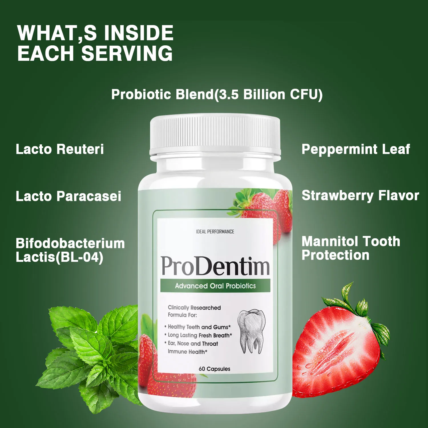 Probiotiques buccaux avancés - - Teeth Whitening Enzymes avis et prix