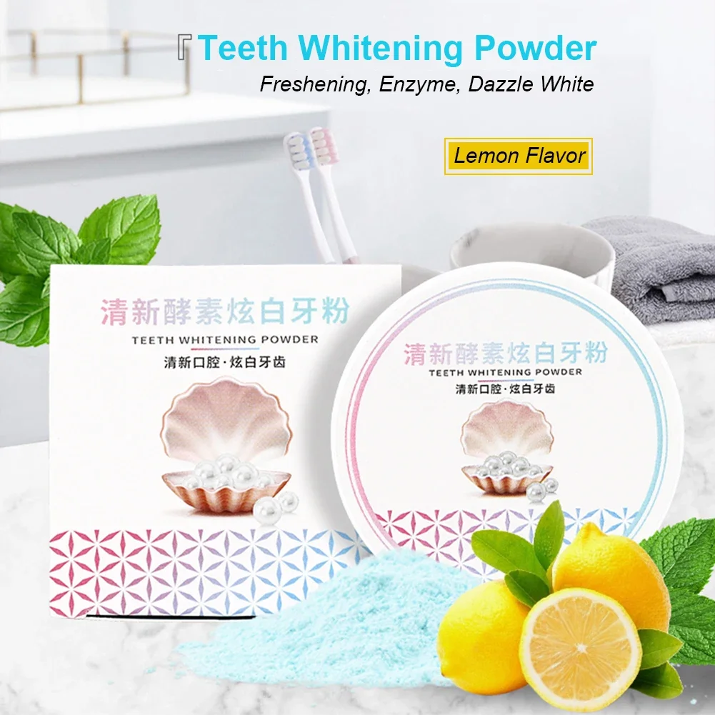 Poudre de Blanchiment des Dent - Teeth Whitening Enzymes avis et prix